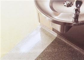 帶晶盾涂層的同質透心卷材