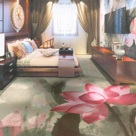 羊毛彩印地毯 羊毛彩印地毯