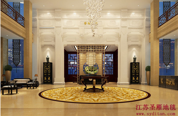 無錫酒店地毯大廳地毯.jpg